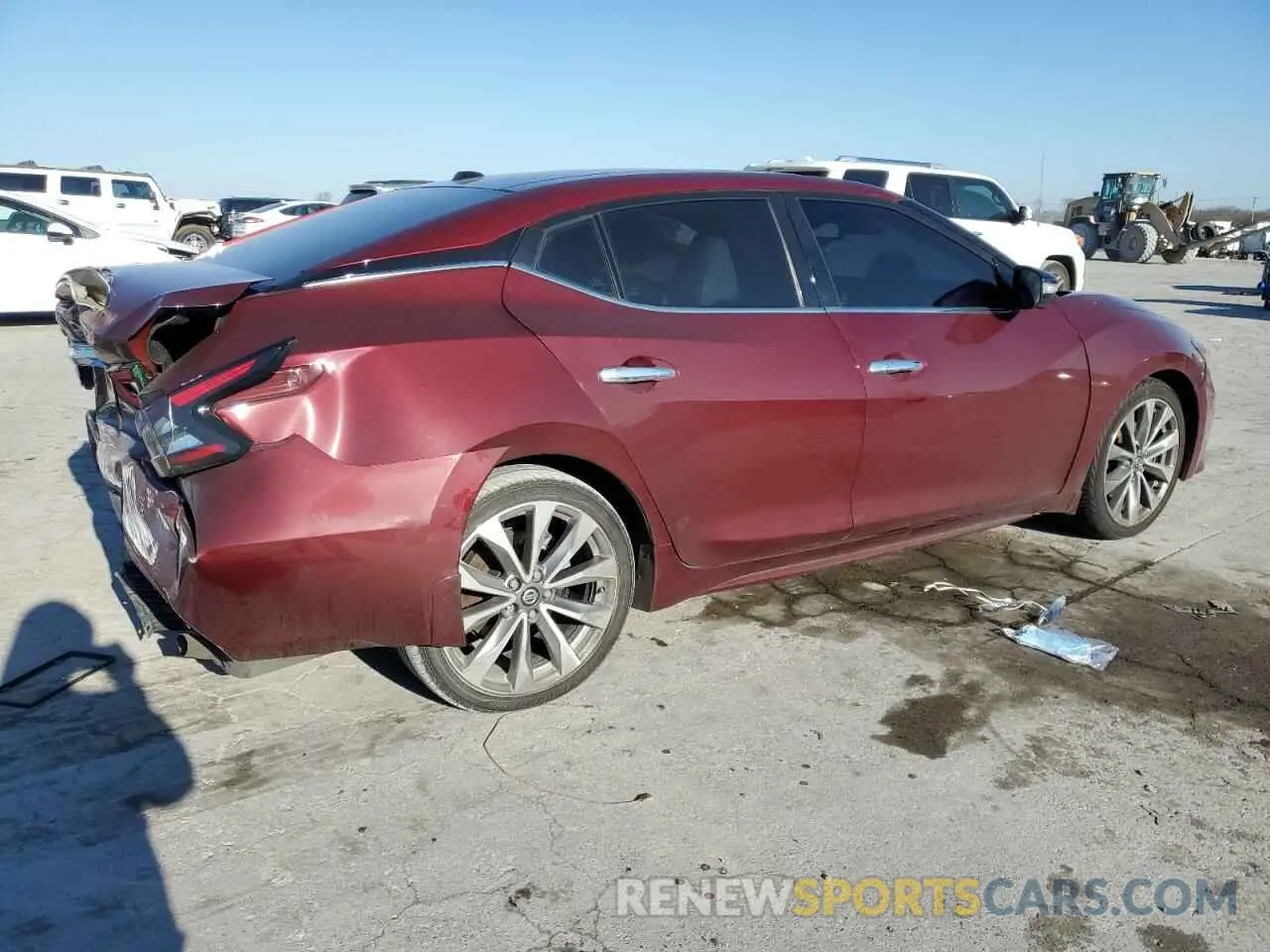 3 Photograph of a damaged car 1N4AA6FV6MC511827 NISSAN MAXIMA 2021
