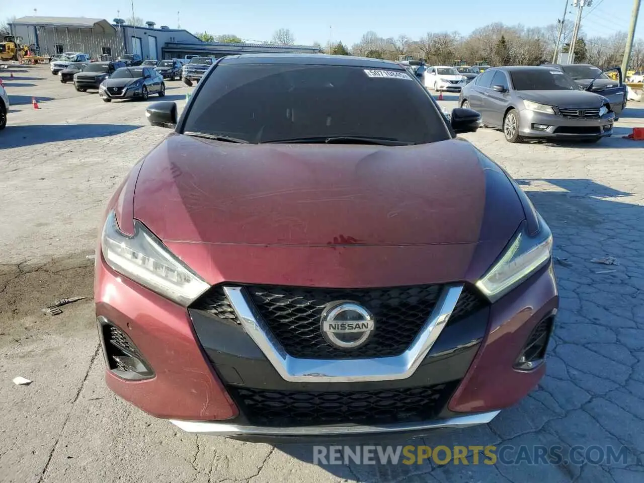 5 Photograph of a damaged car 1N4AA6FV6MC511827 NISSAN MAXIMA 2021