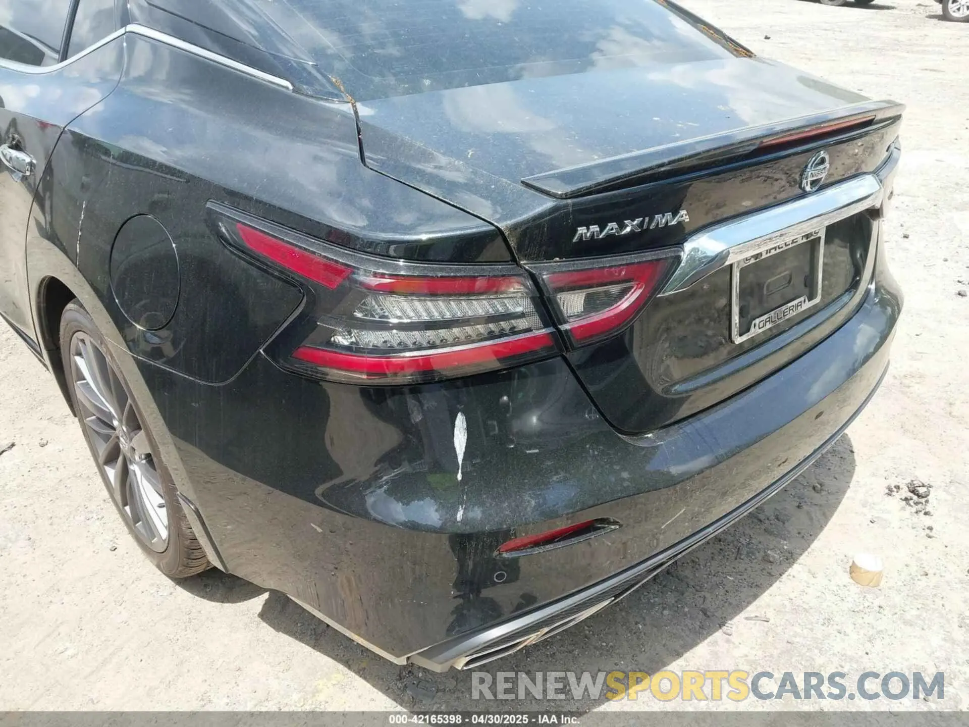 6 Photograph of a damaged car 1N4AA6FV8MC505480 NISSAN MAXIMA 2021