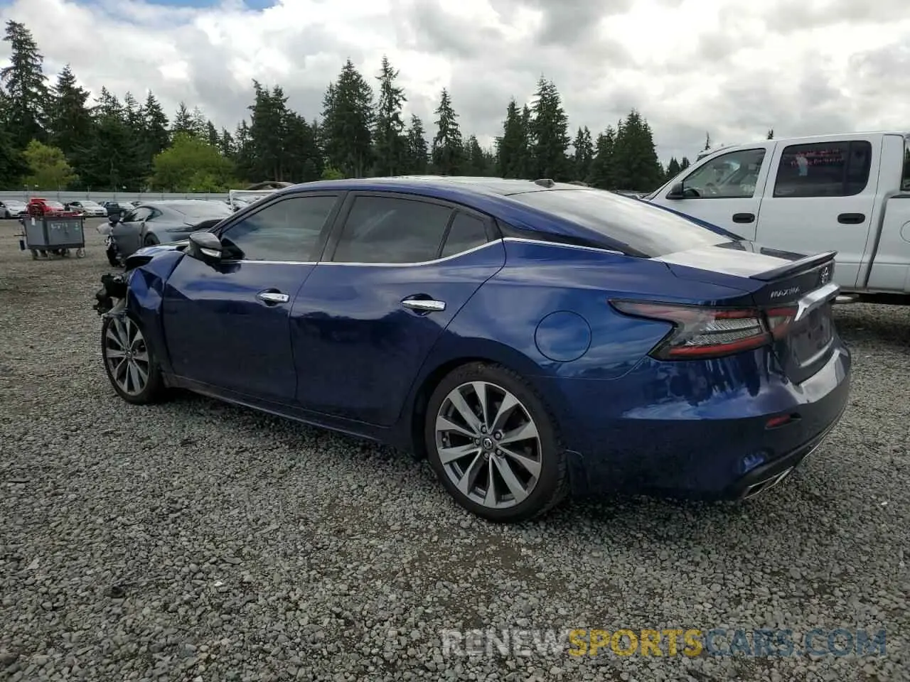 2 Photograph of a damaged car 1N4AA6FV8MC509836 NISSAN MAXIMA 2021