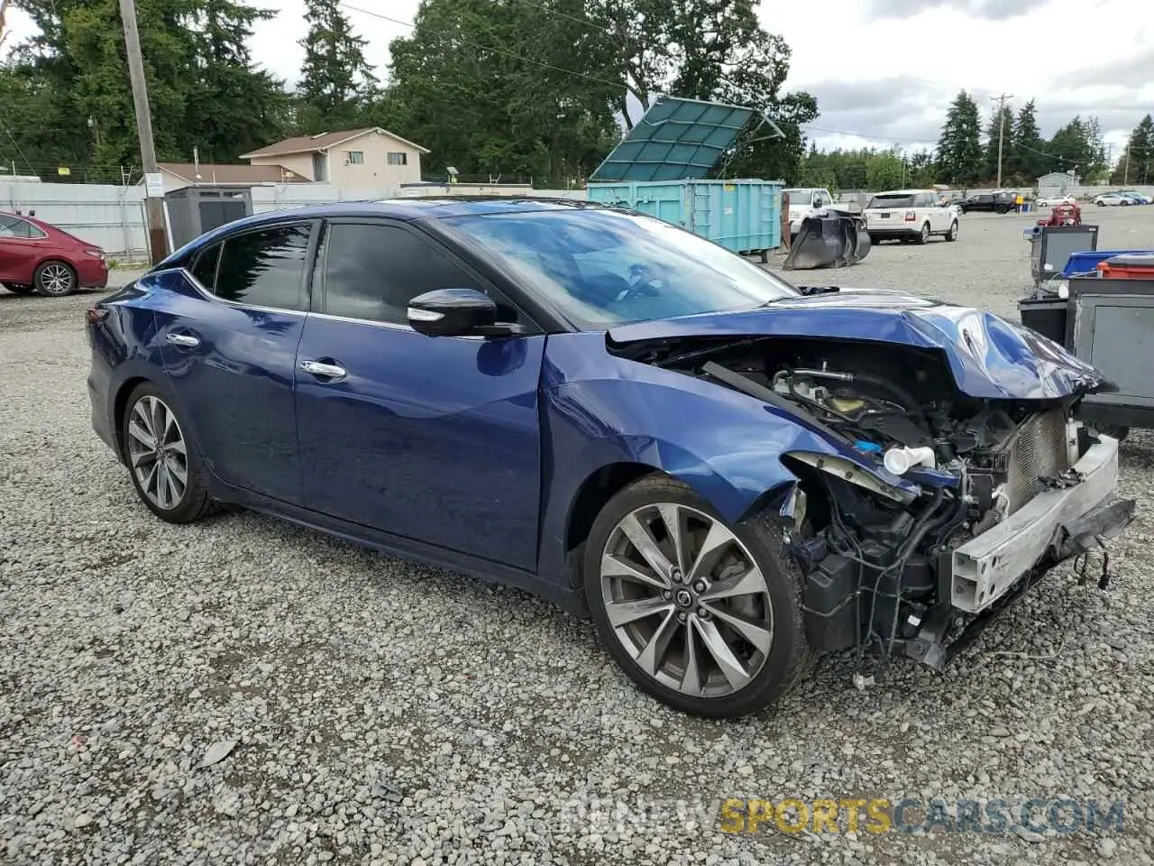 4 Photograph of a damaged car 1N4AA6FV8MC509836 NISSAN MAXIMA 2021