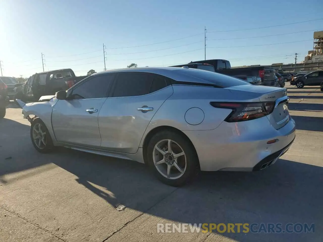 2 Photograph of a damaged car 1N4AA6CV0NC502398 NISSAN MAXIMA 2022