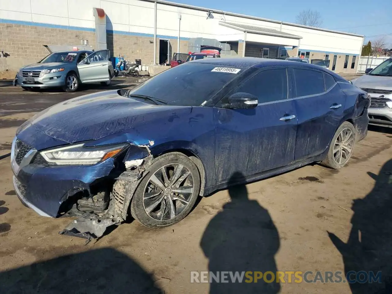 1 Photograph of a damaged car 1N4AA6CV0NC505124 NISSAN MAXIMA 2022