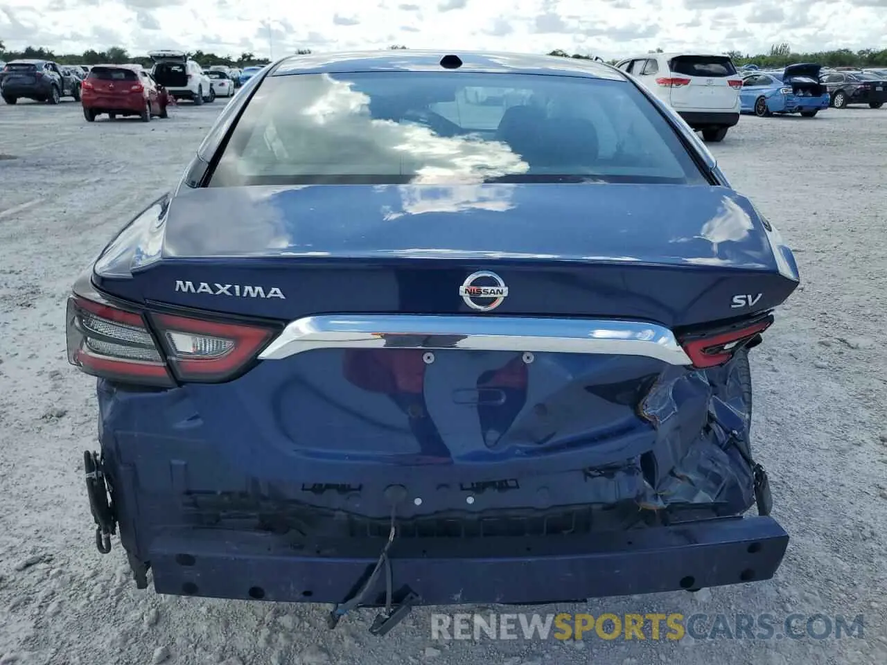 6 Photograph of a damaged car 1N4AA6CV1NC508419 NISSAN MAXIMA 2022