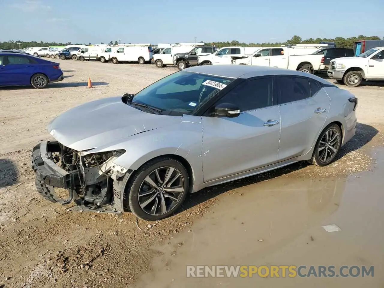 1 Photograph of a damaged car 1N4AA6CV3NC503318 NISSAN MAXIMA 2022