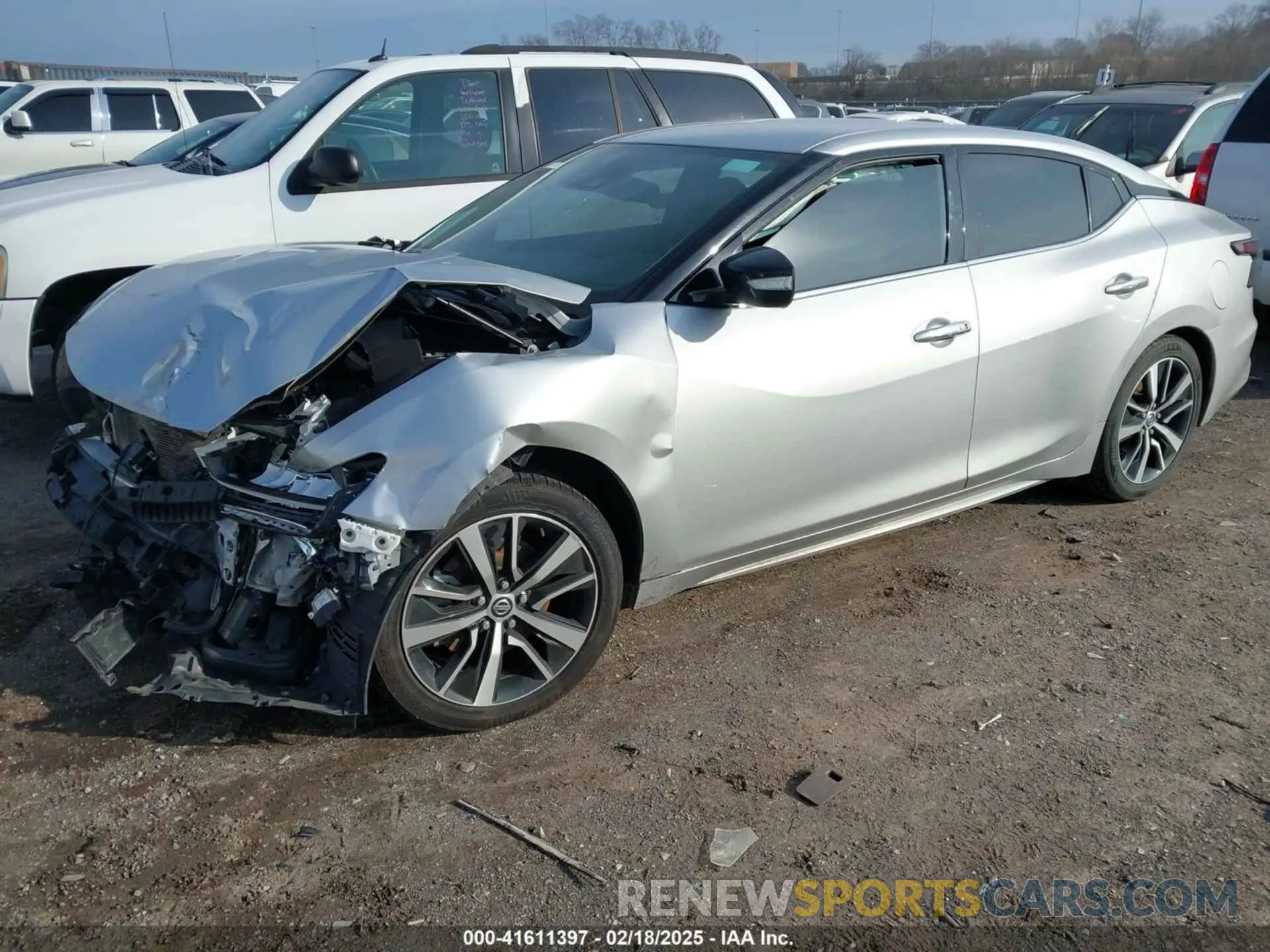2 Photograph of a damaged car 1N4AA6CV3NC503366 NISSAN MAXIMA 2022