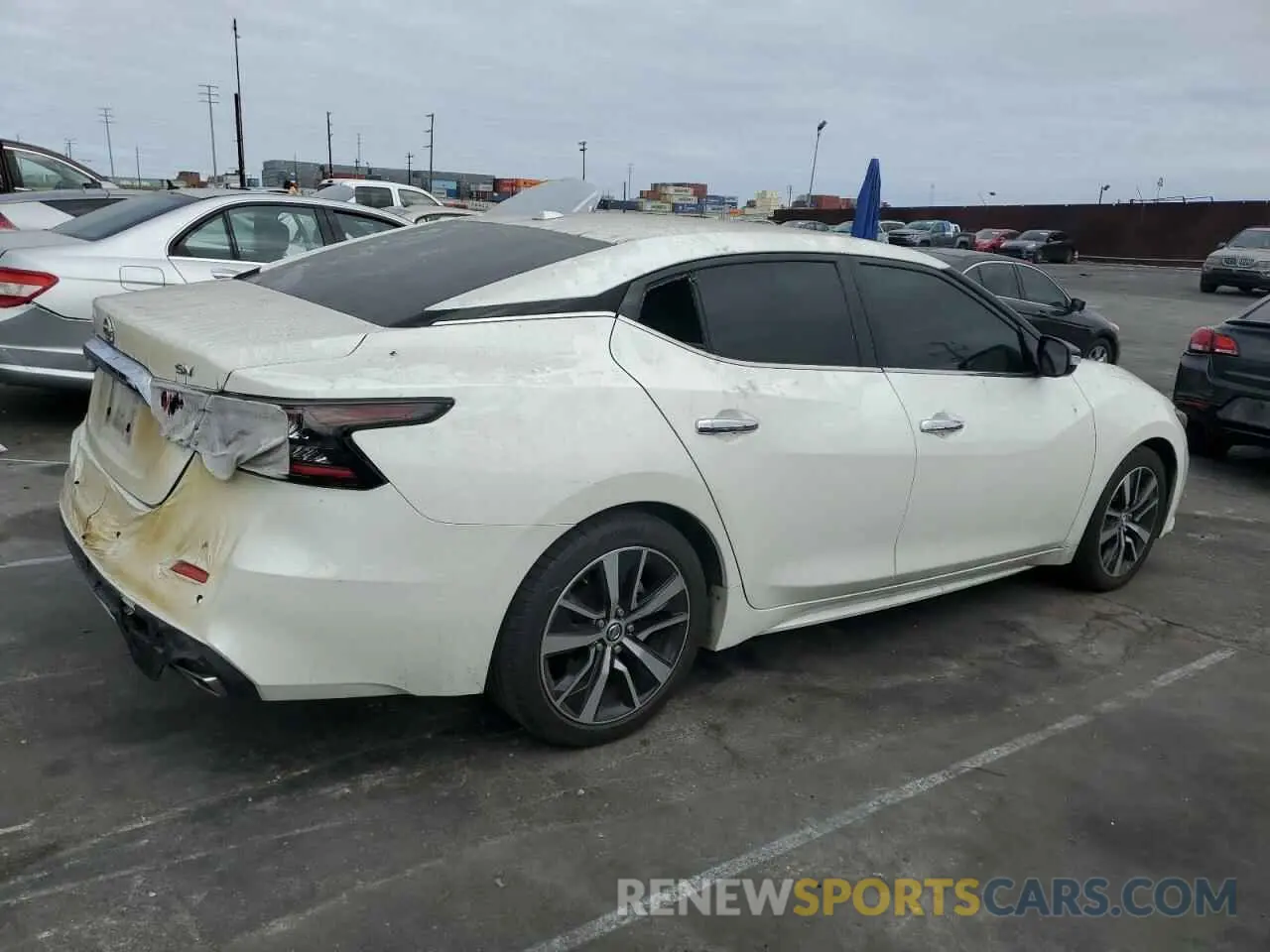 3 Photograph of a damaged car 1N4AA6CV6NC502180 NISSAN MAXIMA 2022