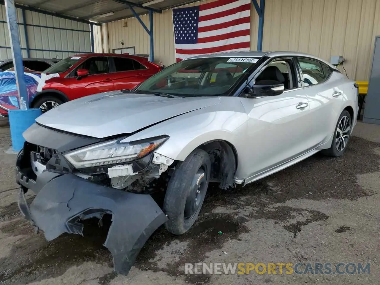 1 Photograph of a damaged car 1N4AA6CV7NC502625 NISSAN MAXIMA 2022