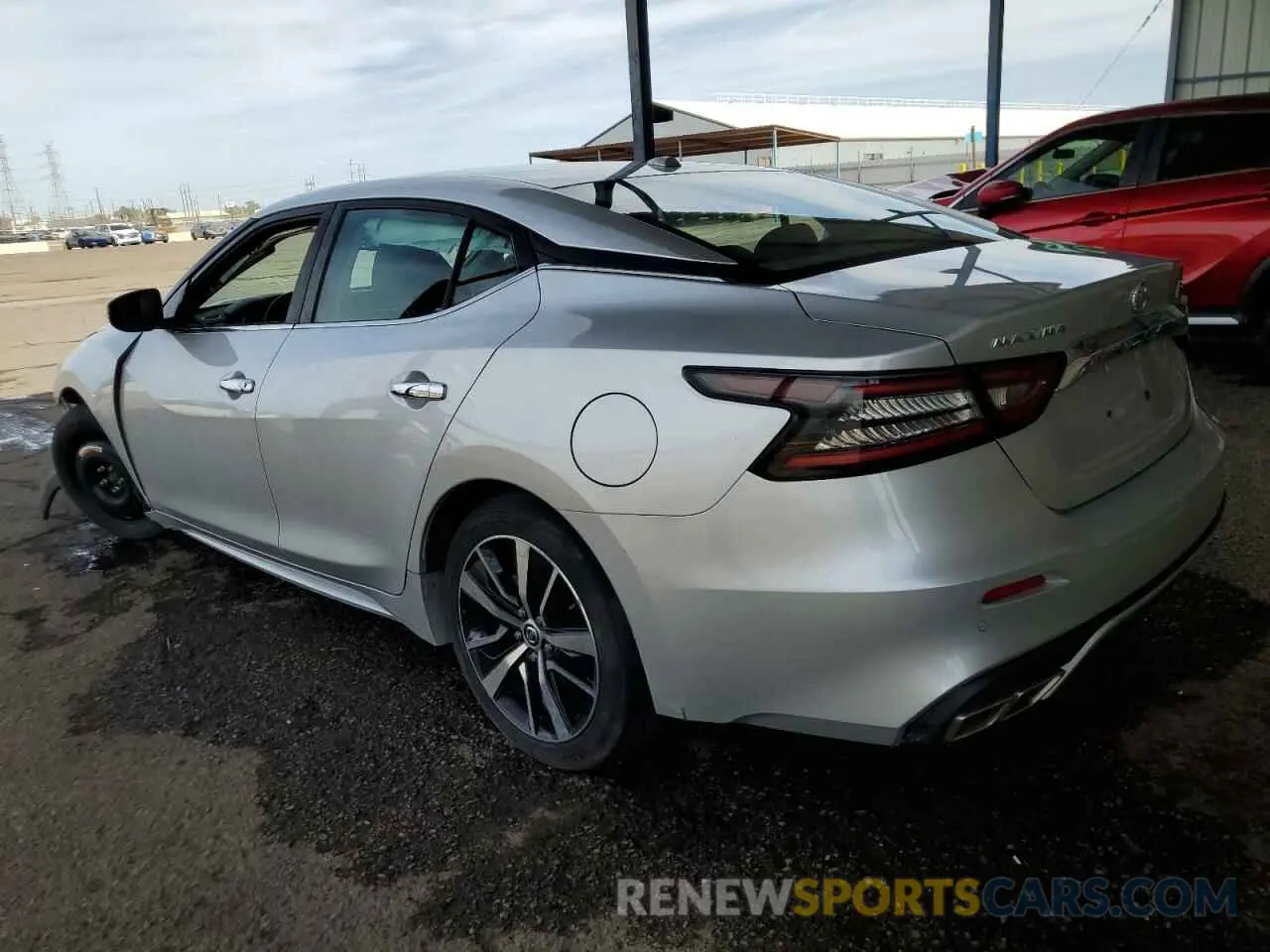 2 Photograph of a damaged car 1N4AA6CV7NC502625 NISSAN MAXIMA 2022