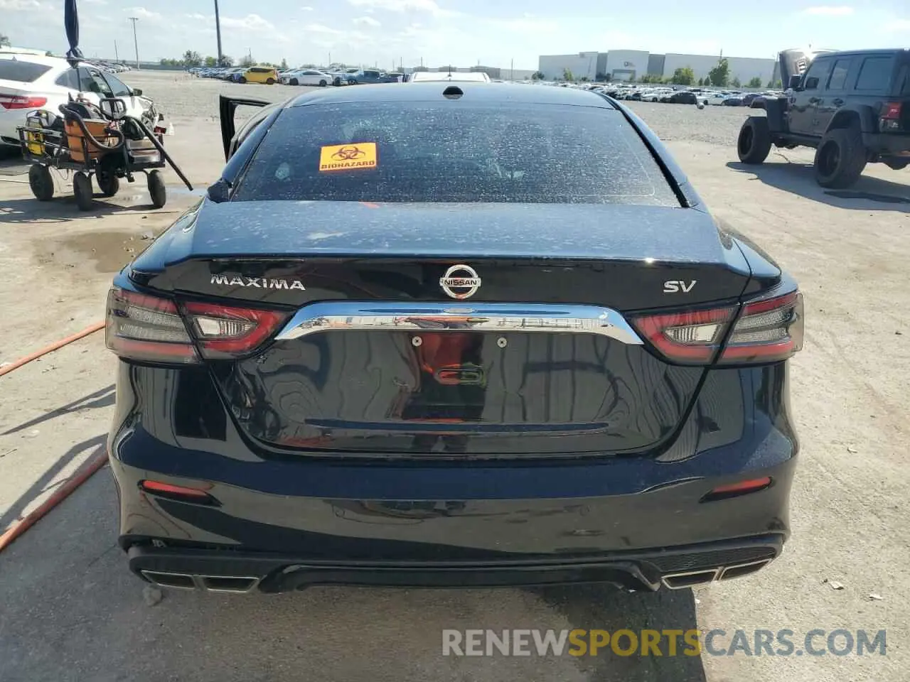 6 Photograph of a damaged car 1N4AA6CV7NC503449 NISSAN MAXIMA 2022