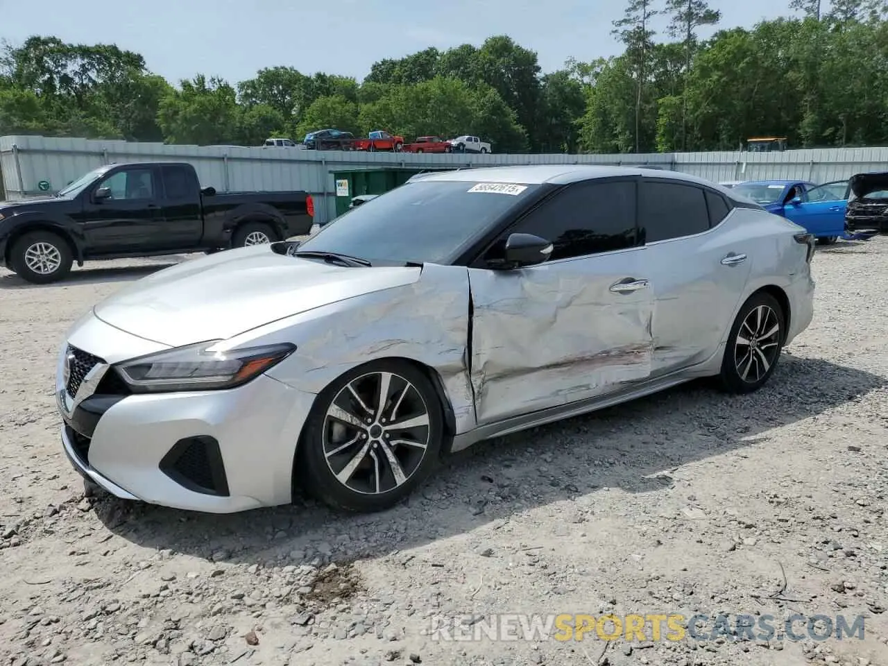 1 Photograph of a damaged car 1N4AA6CV7NC503788 NISSAN MAXIMA 2022