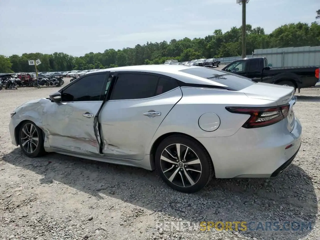 2 Photograph of a damaged car 1N4AA6CV7NC503788 NISSAN MAXIMA 2022