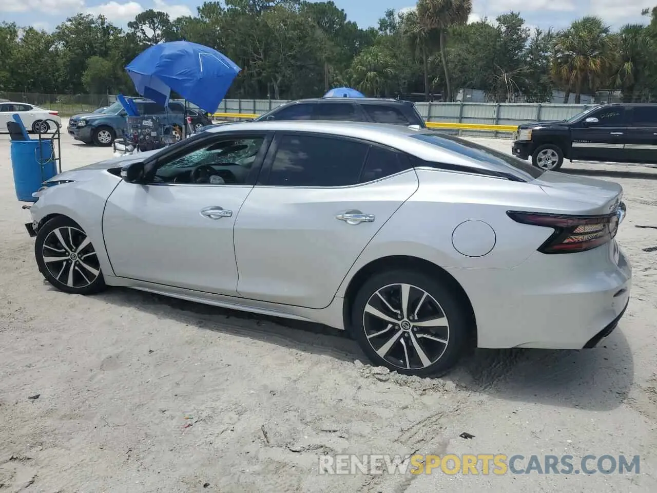2 Photograph of a damaged car 1N4AA6CVXNC503803 NISSAN MAXIMA 2022