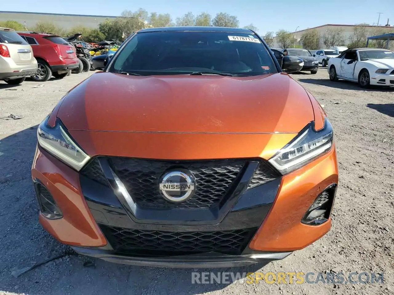 5 Photograph of a damaged car 1N4AA6EV1NC501886 NISSAN MAXIMA 2022