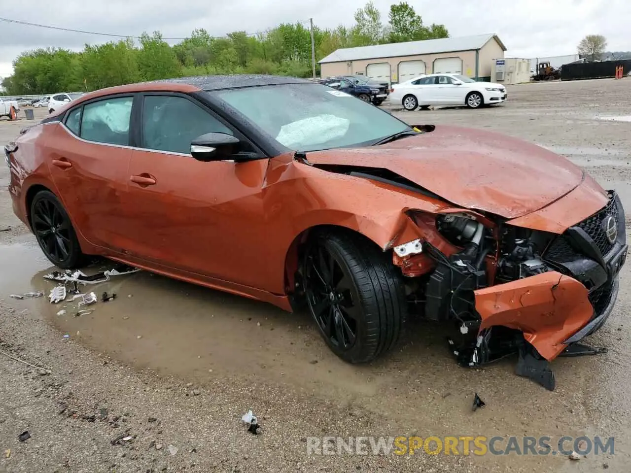 4 Photograph of a damaged car 1N4AA6EV2NC507096 NISSAN MAXIMA 2022