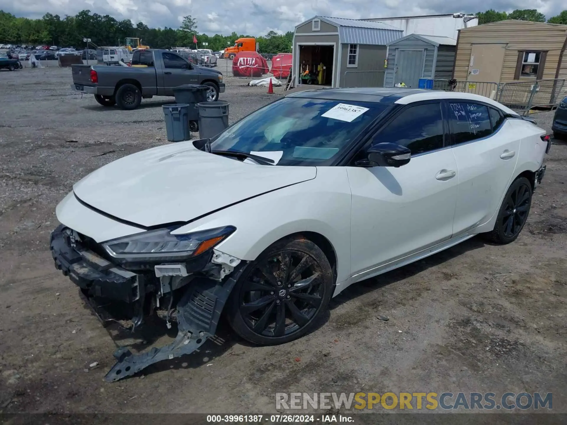 2 Photograph of a damaged car 1N4AA6EV2NC508135 NISSAN MAXIMA 2022