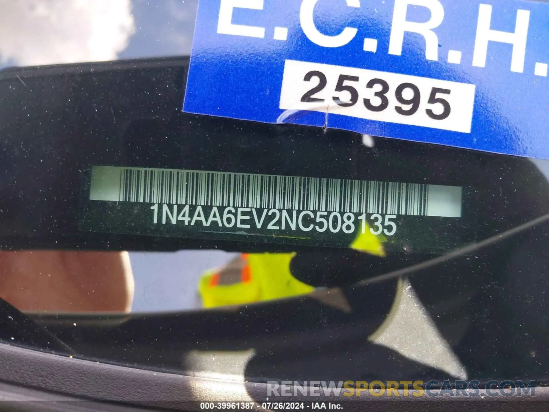 9 Photograph of a damaged car 1N4AA6EV2NC508135 NISSAN MAXIMA 2022