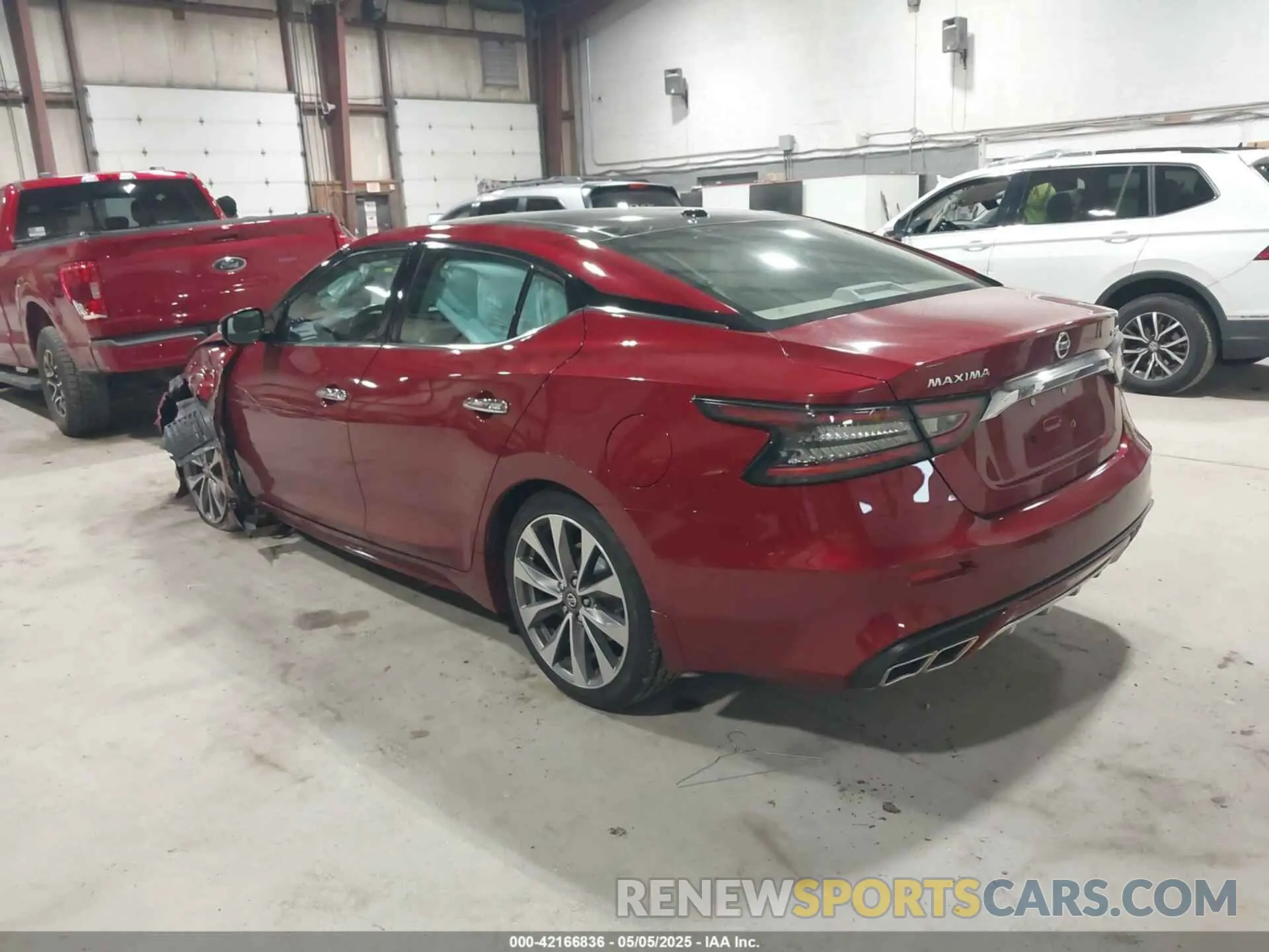 3 Photograph of a damaged car 1N4AA6FV0NC503501 NISSAN MAXIMA 2022