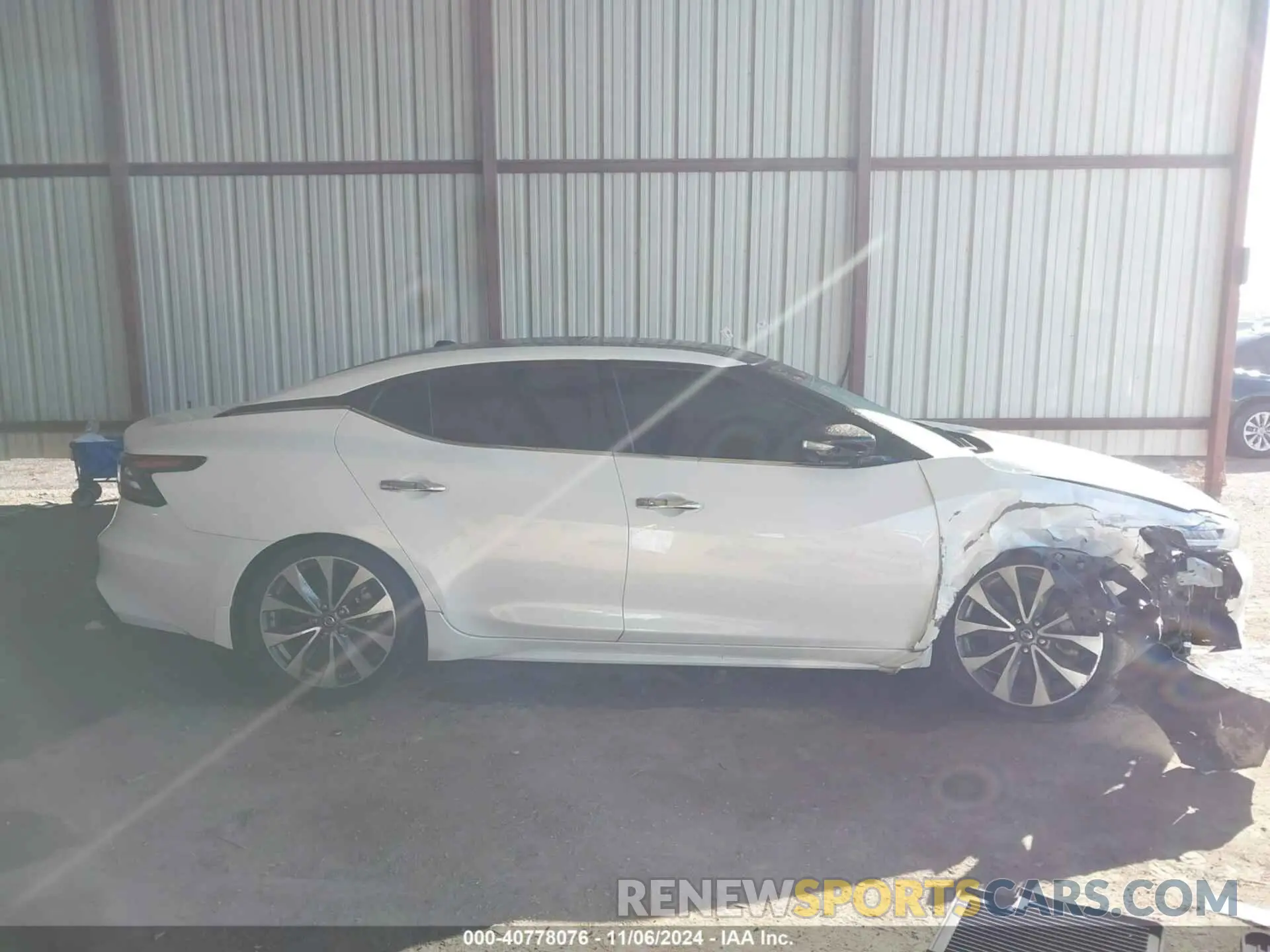 13 Photograph of a damaged car 1N4AA6FV8NC507215 NISSAN MAXIMA 2022