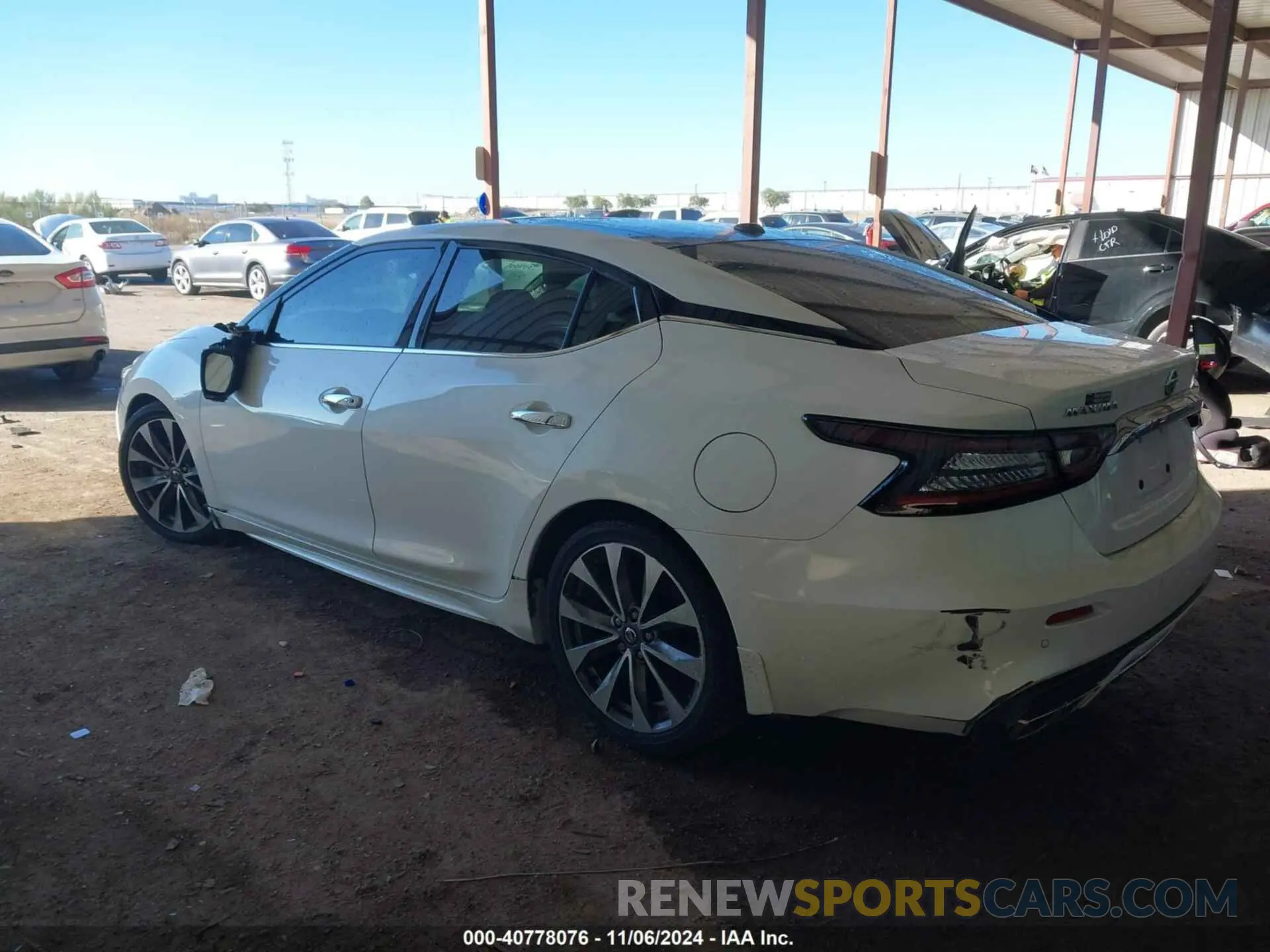 3 Photograph of a damaged car 1N4AA6FV8NC507215 NISSAN MAXIMA 2022