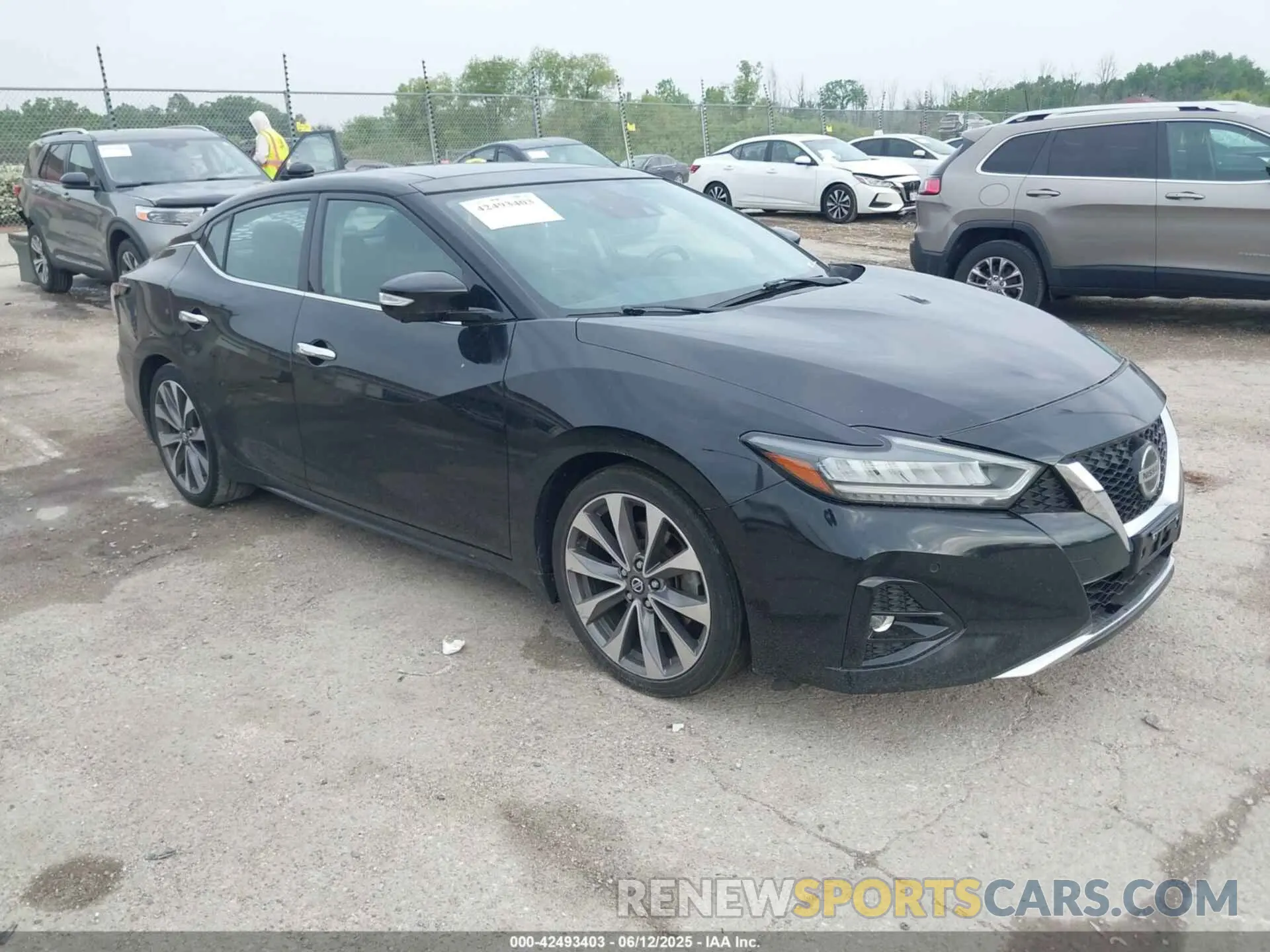 1 Photograph of a damaged car 1N4AA6FVXNC504851 NISSAN MAXIMA 2022