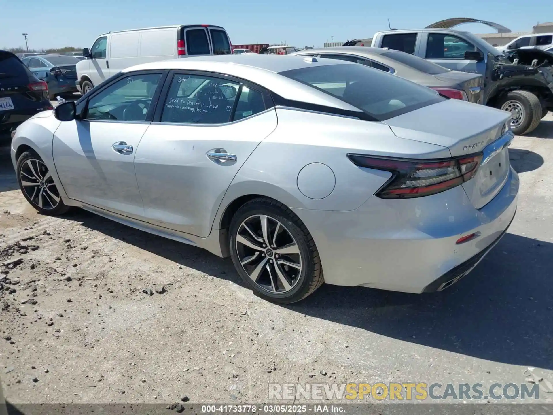 3 Photograph of a damaged car 1N4AA6CV3PC509249 NISSAN MAXIMA 2023