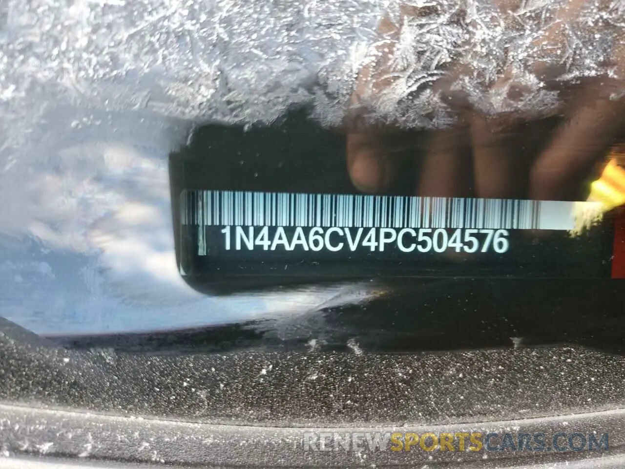 12 Photograph of a damaged car 1N4AA6CV4PC504576 NISSAN MAXIMA 2023