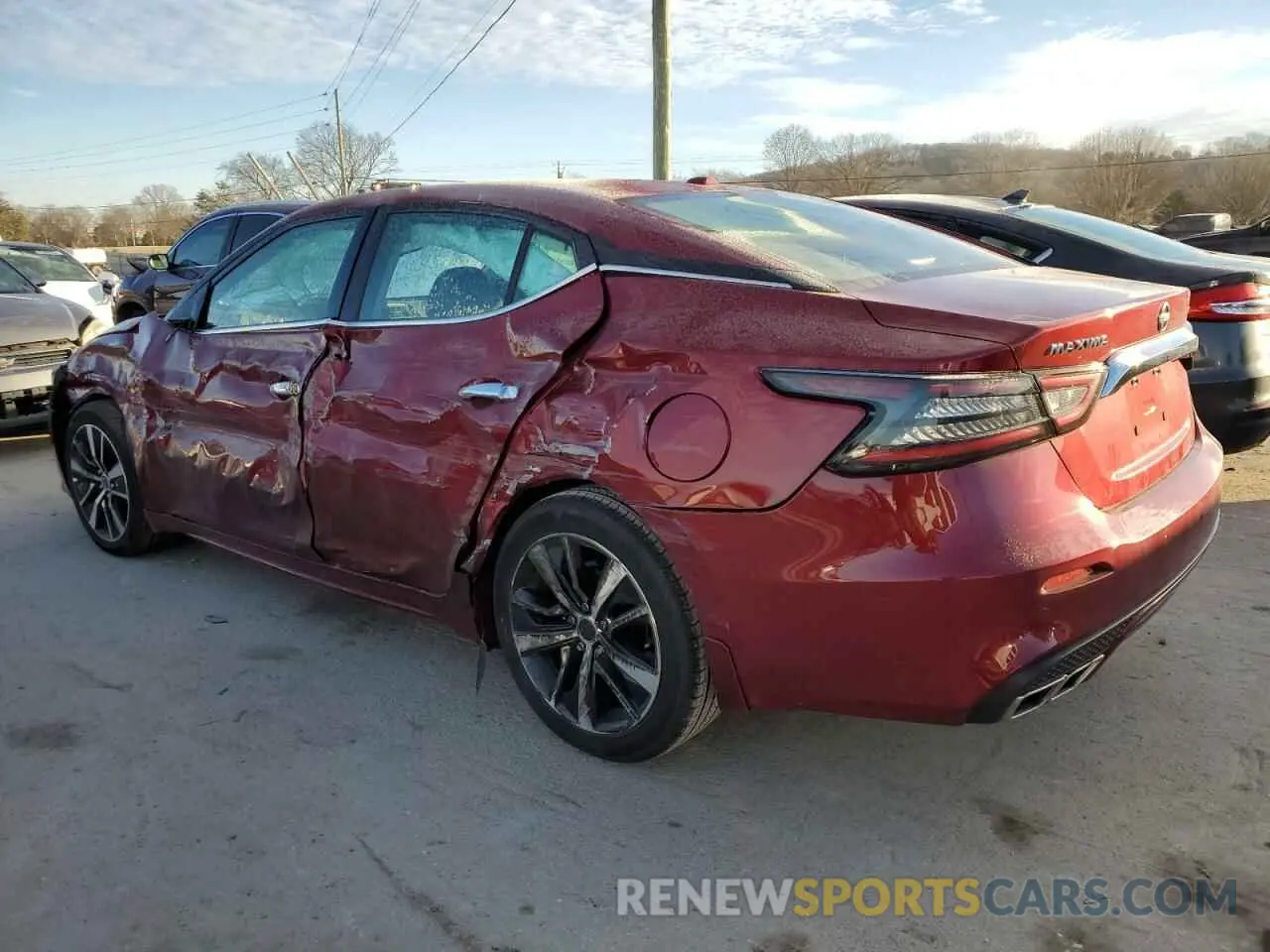 2 Photograph of a damaged car 1N4AA6CV4PC504576 NISSAN MAXIMA 2023