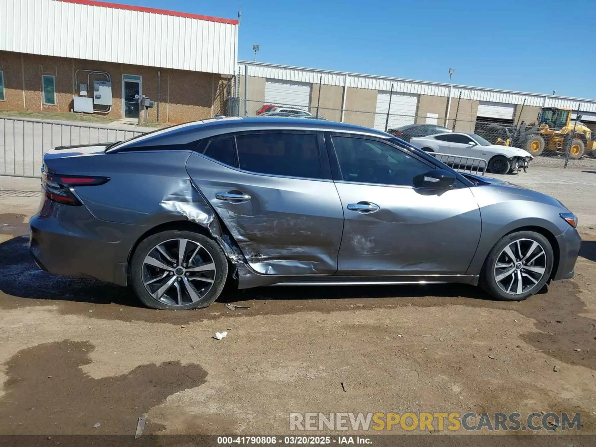 13 Photograph of a damaged car 1N4AA6CV4PC513780 NISSAN MAXIMA 2023