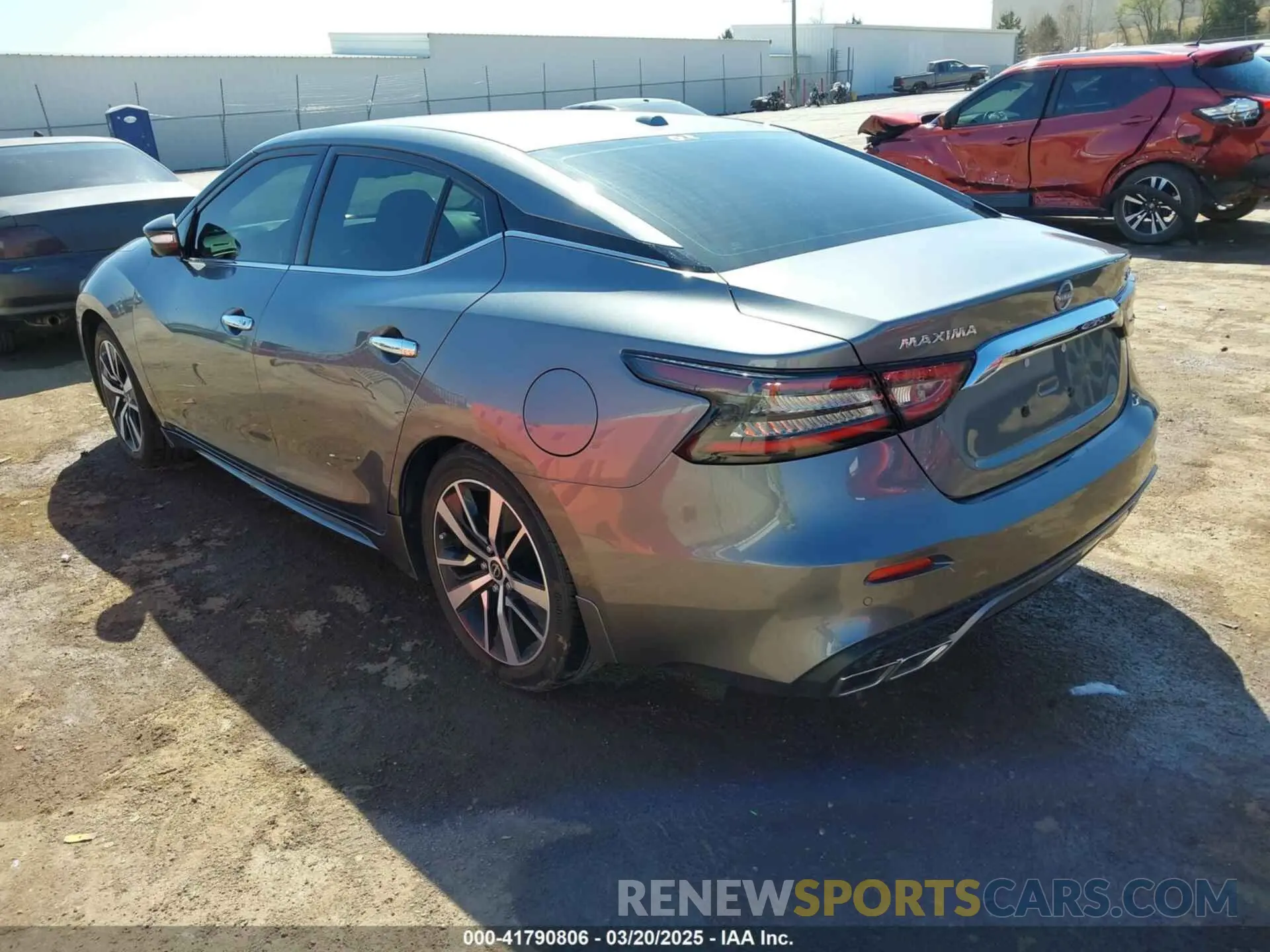 3 Photograph of a damaged car 1N4AA6CV4PC513780 NISSAN MAXIMA 2023
