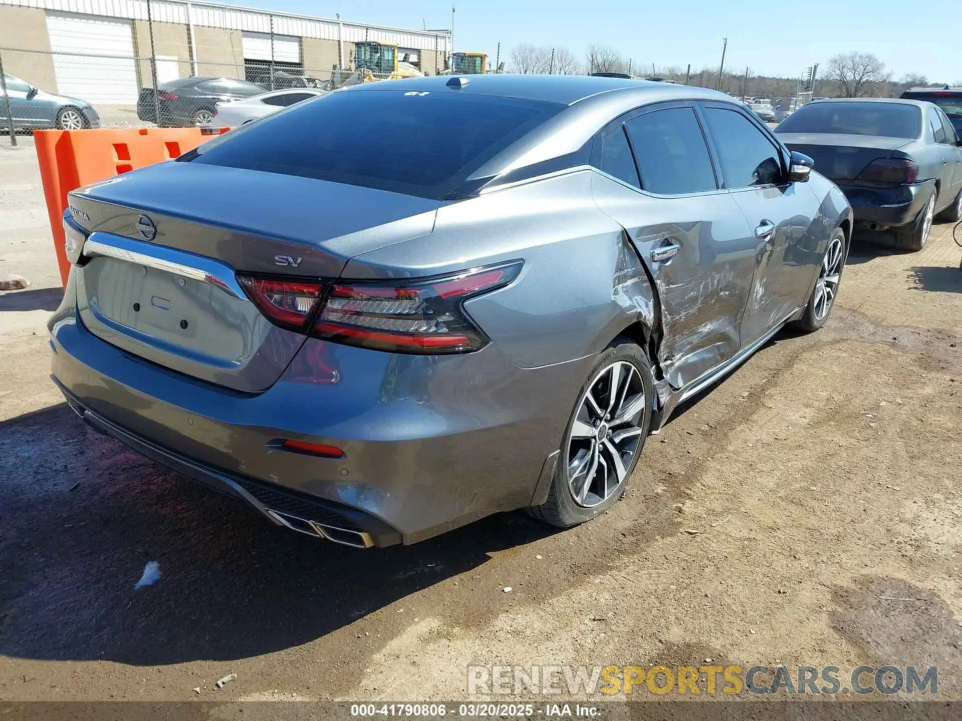 4 Photograph of a damaged car 1N4AA6CV4PC513780 NISSAN MAXIMA 2023