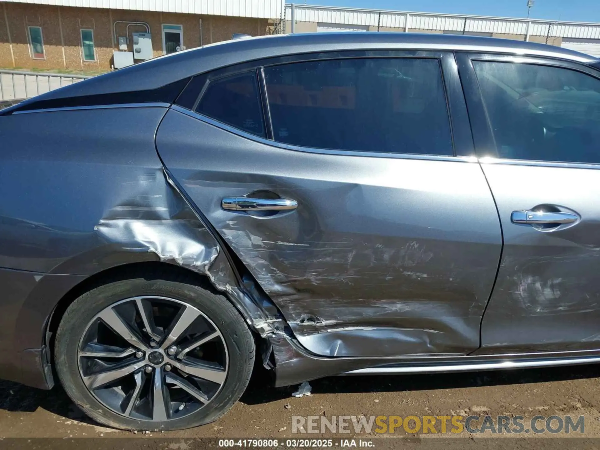 6 Photograph of a damaged car 1N4AA6CV4PC513780 NISSAN MAXIMA 2023