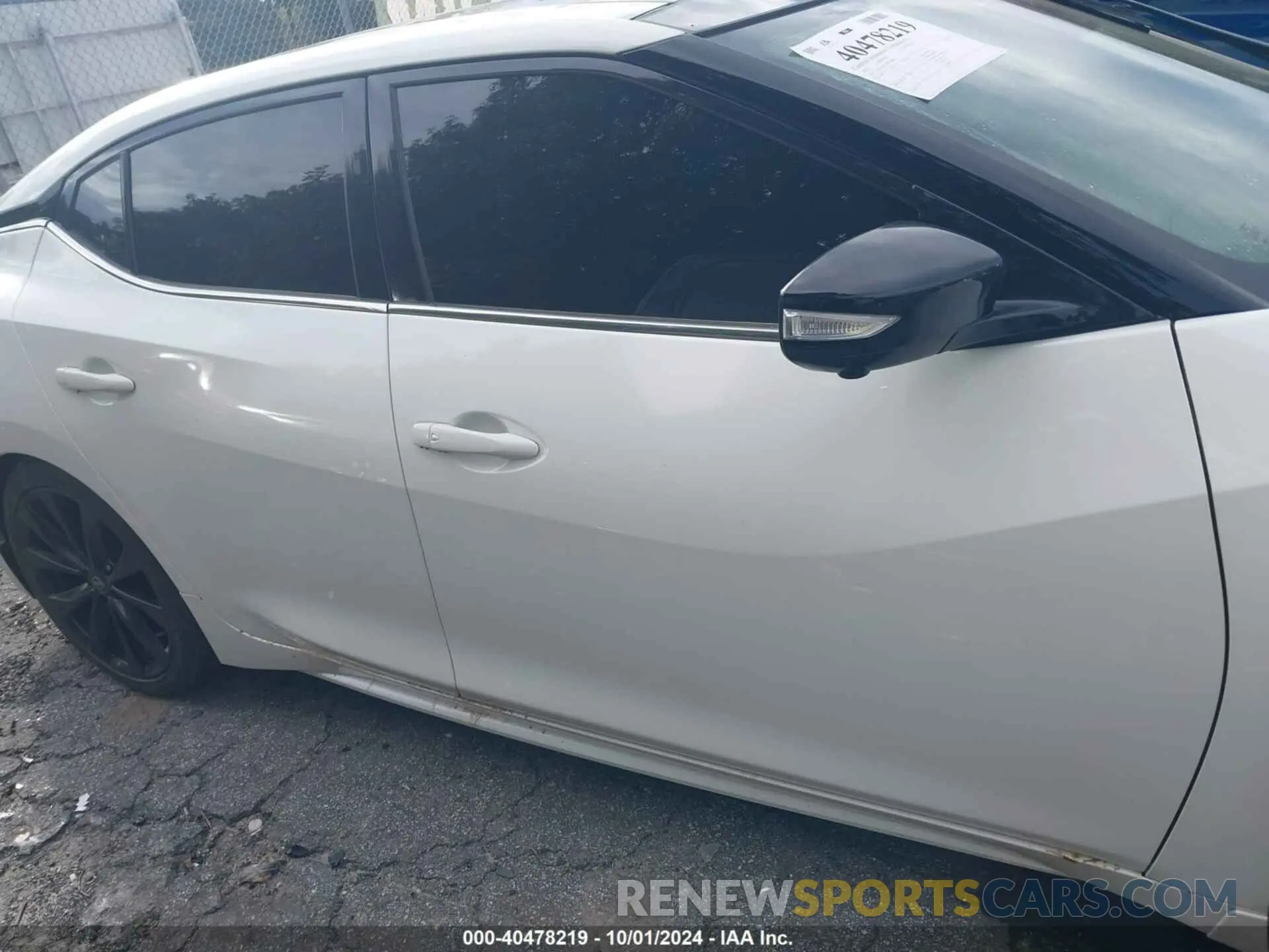 13 Photograph of a damaged car 1N4AA6EV0PC502854 NISSAN MAXIMA 2023