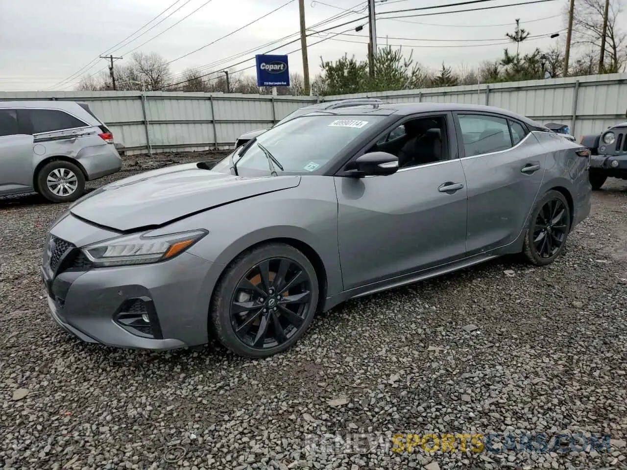 1 Photograph of a damaged car 1N4AA6EV1PC507741 NISSAN MAXIMA 2023