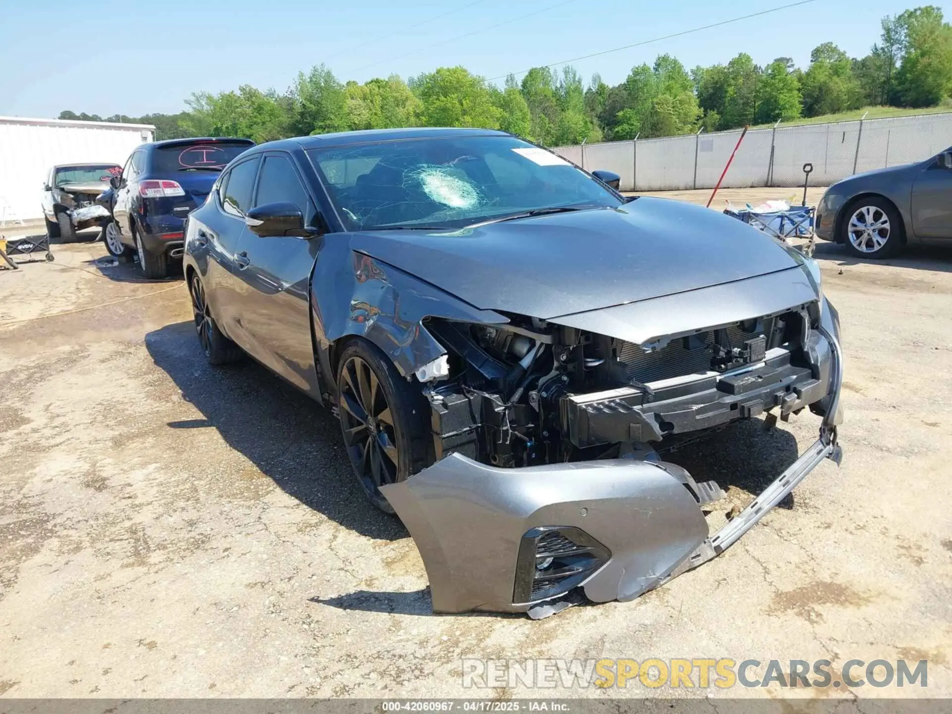 6 Photograph of a damaged car 1N4AA6EV1PC507934 NISSAN MAXIMA 2023