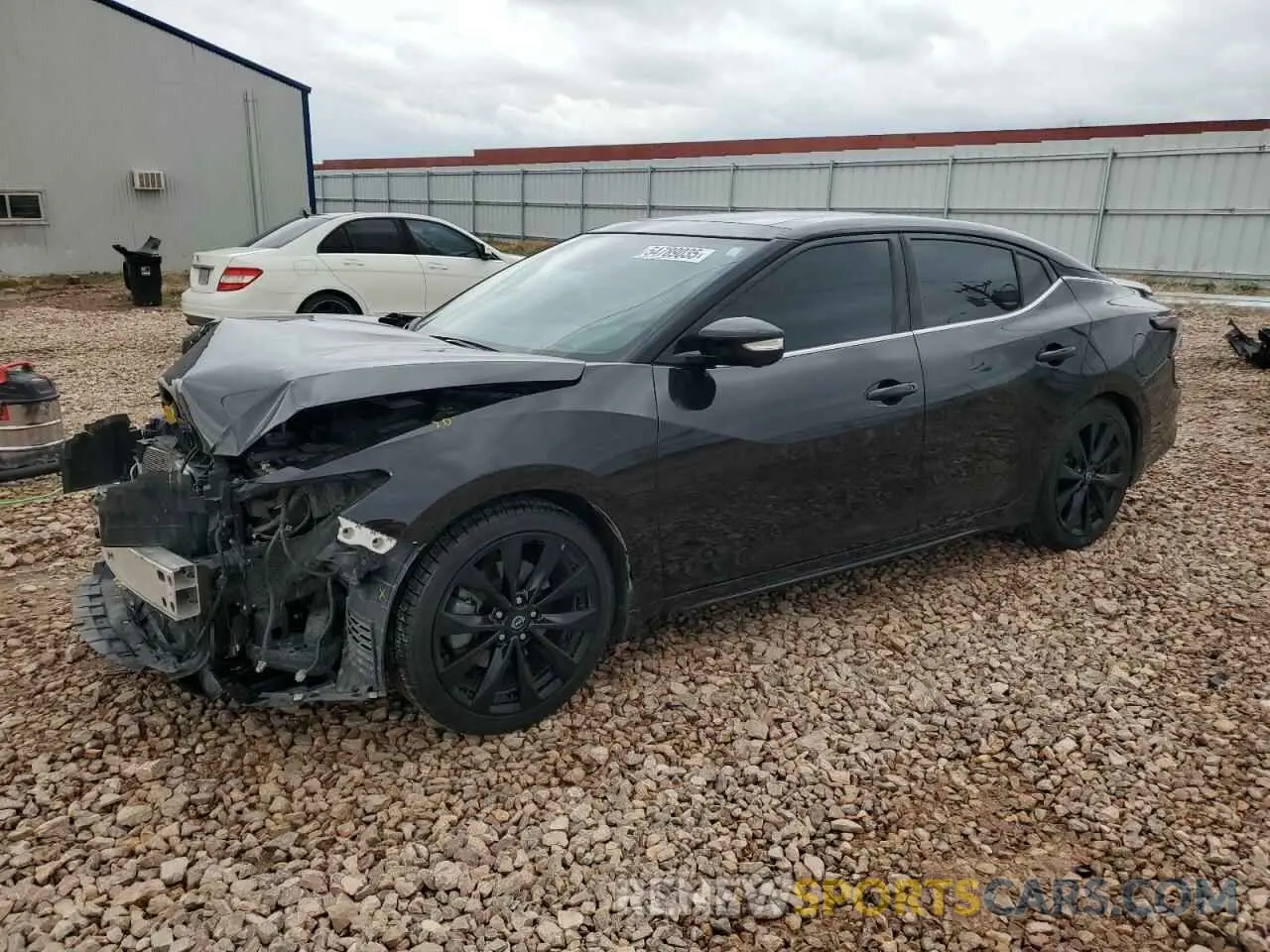 1 Photograph of a damaged car 1N4AA6EV3PC502881 NISSAN MAXIMA 2023