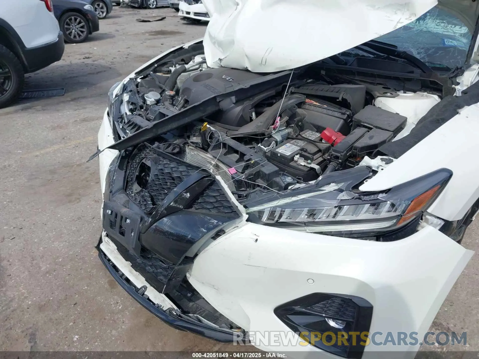6 Photograph of a damaged car 1N4AA6EV3PC505084 NISSAN MAXIMA 2023