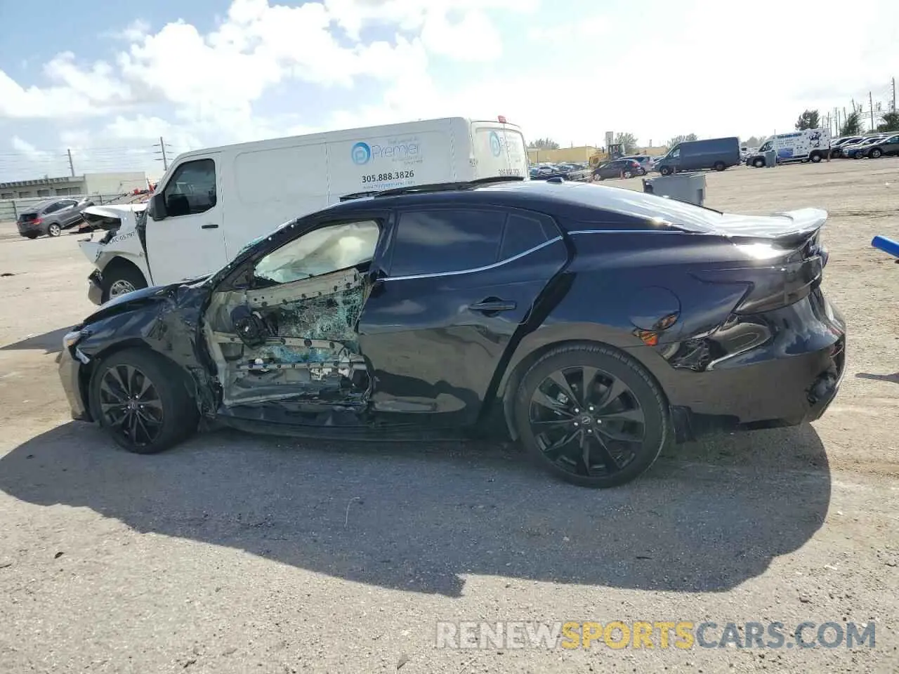 2 Photograph of a damaged car 1N4AA6EV3PC513170 NISSAN MAXIMA 2023