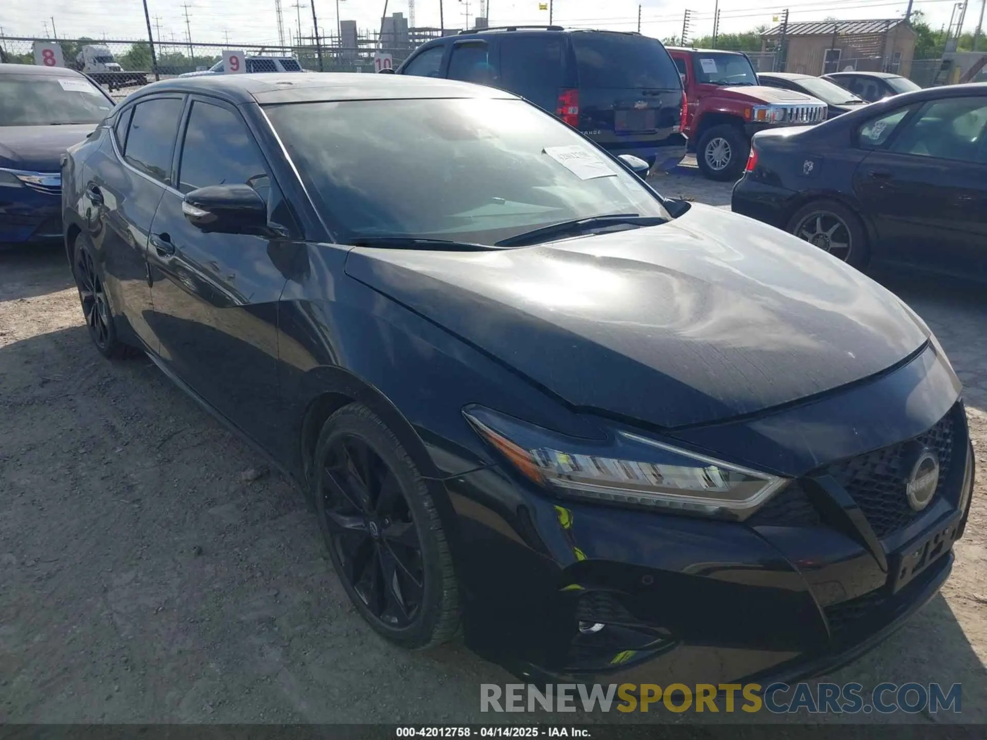 1 Photograph of a damaged car 1N4AA6EV6PC506634 NISSAN MAXIMA 2023