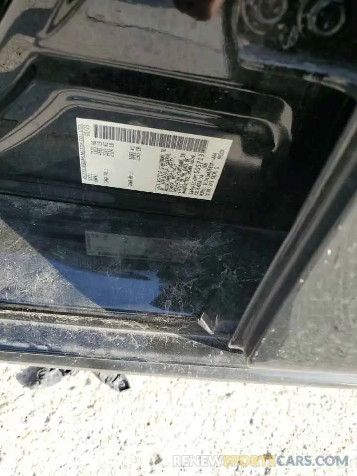 13 Photograph of a damaged car 1N4AA6EV8PC505713 NISSAN MAXIMA 2023