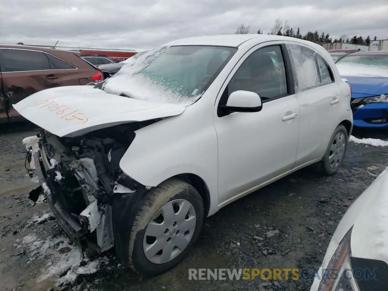 1 Photograph of a damaged car 3N1CK3CP0KL218921 NISSAN MICRA 2019