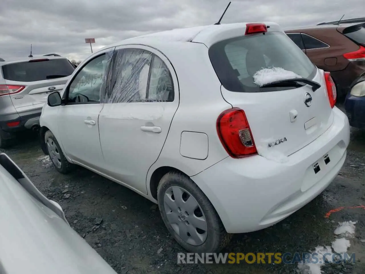 2 Photograph of a damaged car 3N1CK3CP0KL218921 NISSAN MICRA 2019