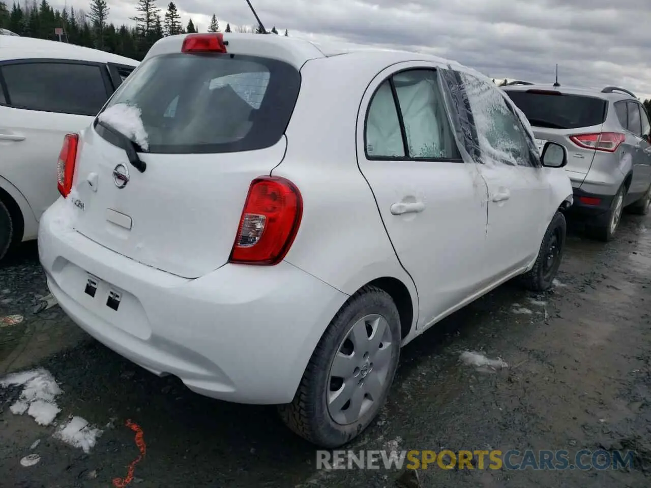 3 Photograph of a damaged car 3N1CK3CP0KL218921 NISSAN MICRA 2019
