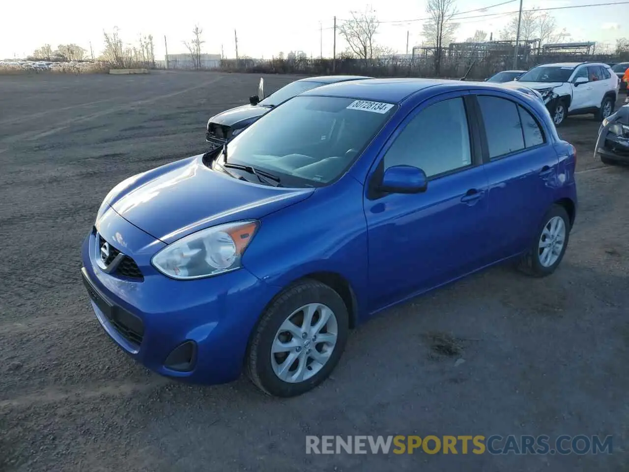 1 Photograph of a damaged car 3N1CK3CPXKL207215 NISSAN MICRA 2019
