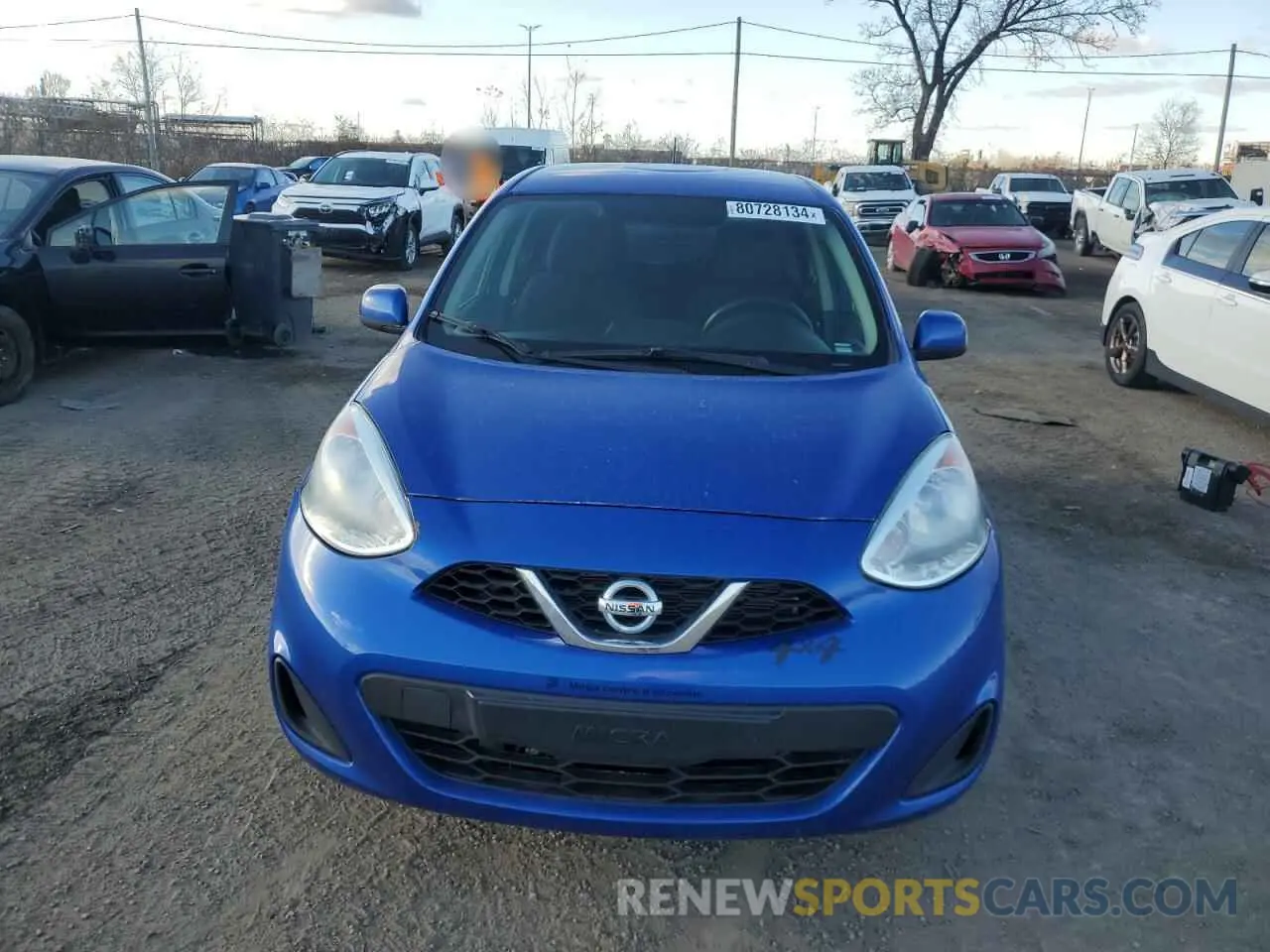 5 Photograph of a damaged car 3N1CK3CPXKL207215 NISSAN MICRA 2019