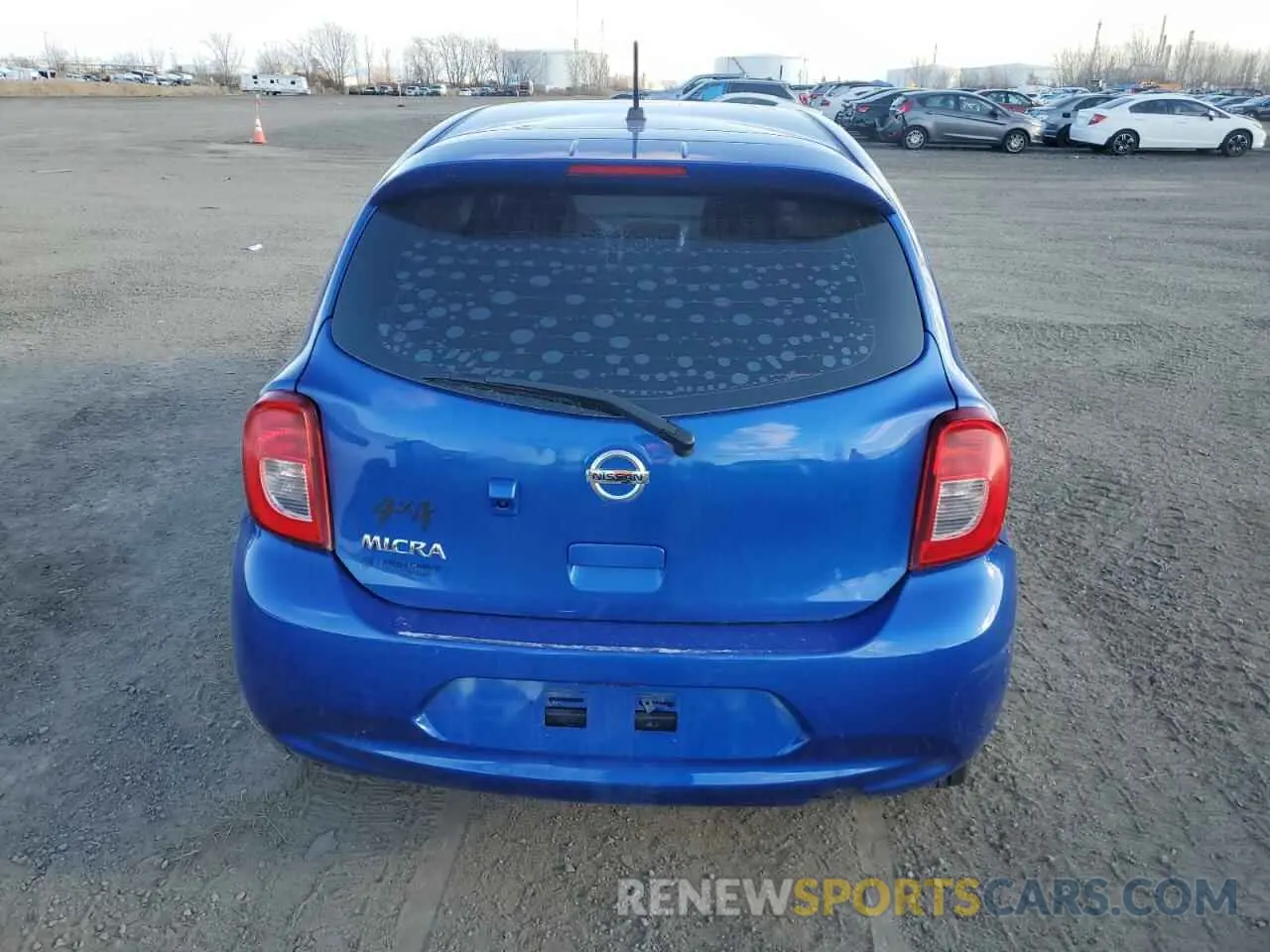 6 Photograph of a damaged car 3N1CK3CPXKL207215 NISSAN MICRA 2019