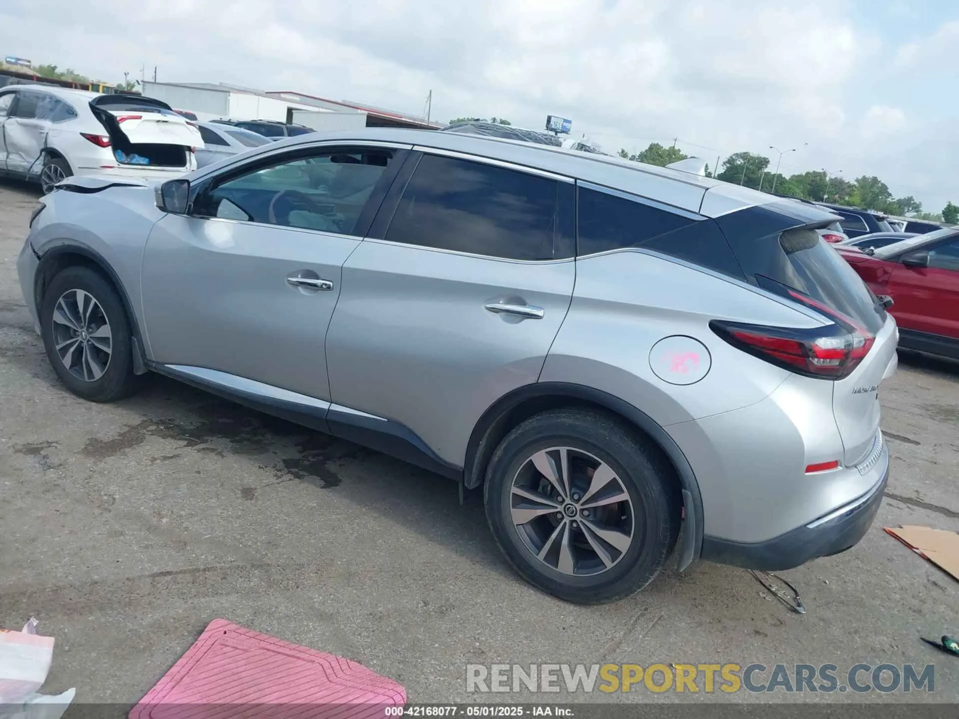 3 Photograph of a damaged car 5N1AZ2MJ0KN145954 NISSAN MURANO 2019