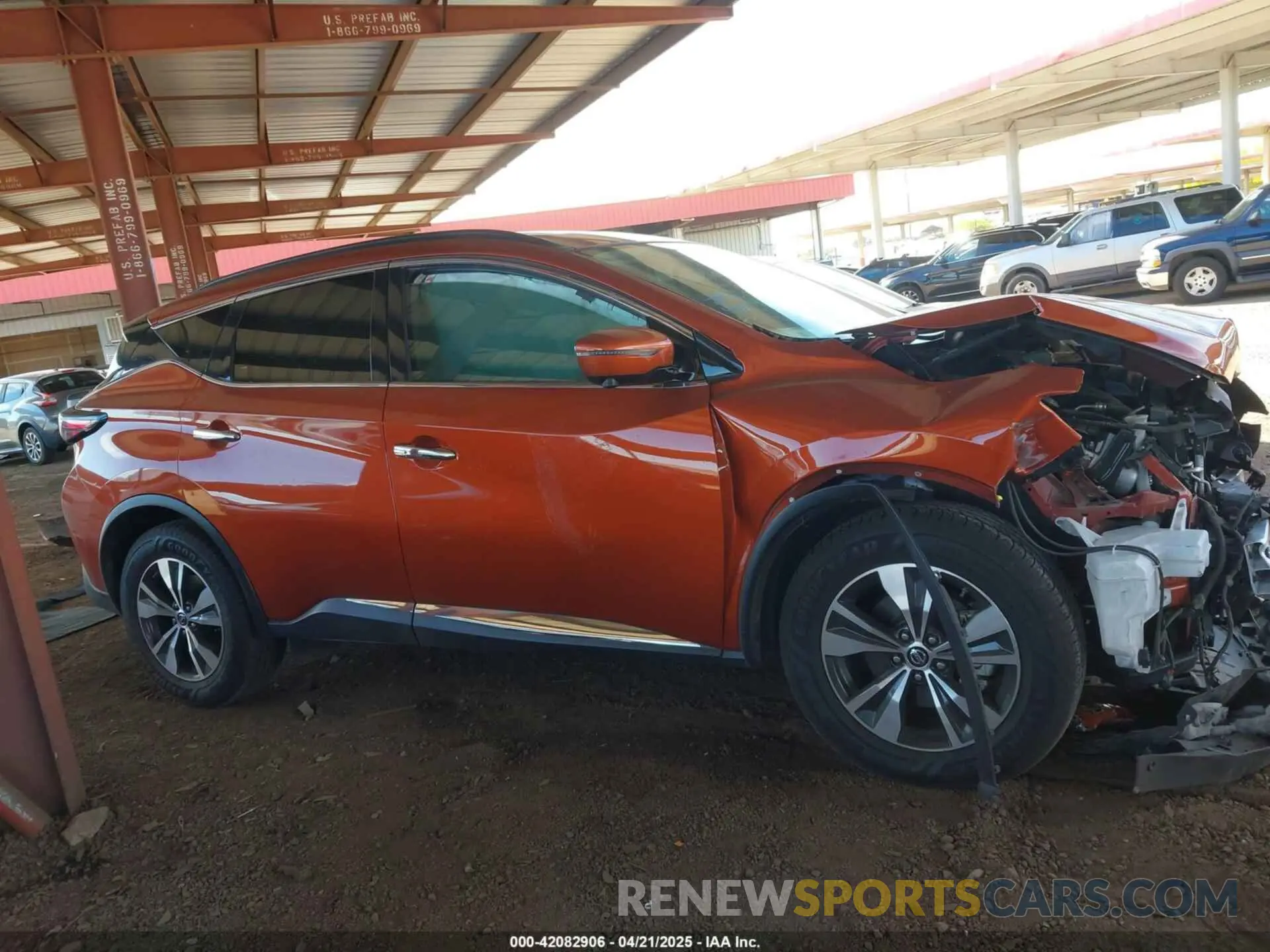 14 Photograph of a damaged car 5N1AZ2MJ1KN102093 NISSAN MURANO 2019