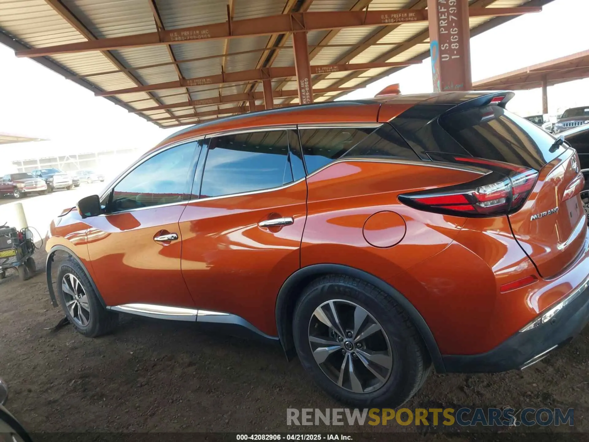 15 Photograph of a damaged car 5N1AZ2MJ1KN102093 NISSAN MURANO 2019