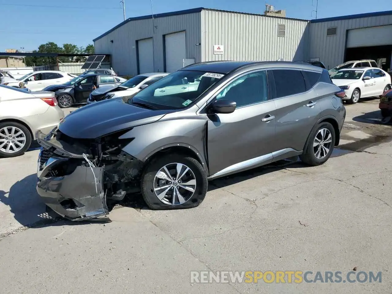 1 Photograph of a damaged car 5N1AZ2MJ1KN130038 NISSAN MURANO 2019